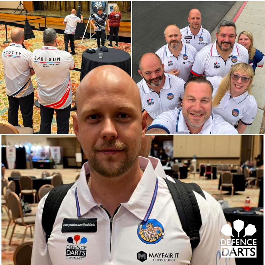 Defence_Darts's tweet photo. 👏 An amazing effort from Danny Humphries last night who reached the quarter-finals of the World Open out in Las Vegas!

Well done Danny! https://t.co/J0Hwt1UN0N
