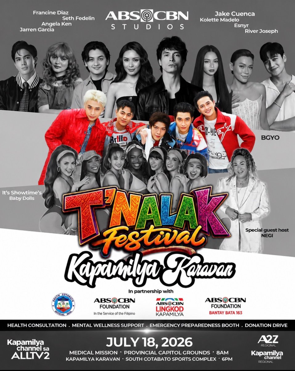 BGYOtrendsofc's tweet photo. HYPE PARTY ALERT

The stage is set, the hype is real, and it’s time to turn the energy ALL THE WAY UP! 🎉

Join us as we cheer for BGYO, as they take over and set this year’s T’nalak Festival ablaze with an electrifying performance!

BGYO TNALAK FEVER

#BGYO @bgyo_ph https://t.co/yOztf1DxRA