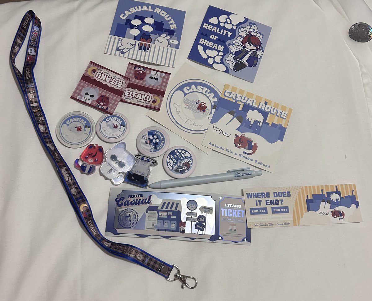 shinsousasageyo's tweet photo. Yesterday I met with @NyaomiNyan !! We trade some merch and it was so cute, look at all the stuff 🥹🥹
She also gave me some merch of other artist… uee 🤲🥹🩵🩵 https://t.co/d0Indici9b