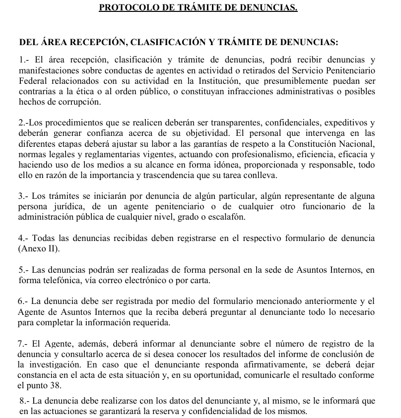 CasppaF's tweet photo. Un protocolo de tramite de denuncias que no tiene nada que envidiar a la burocracia de la ex-URSS
#Argentina
#SPF
#Afueralaburocracia https://t.co/zvpFcy8axw