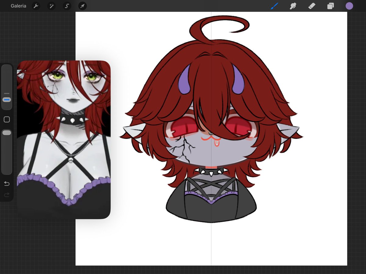 mrsramzes's tweet photo. WiP #vgen #vgencomm #plvtuber #emote https://t.co/3ypgH3v0BS