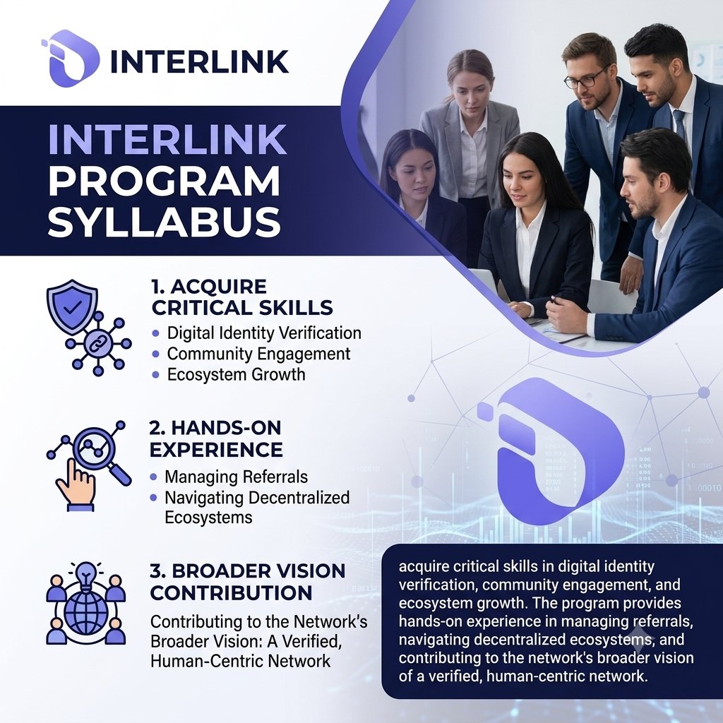 JamiuAbdul44051's tweet photo. The program provides hands-on experience in managing referrals, navigating decentralized ecosystems, and contributing to the network's broader vision of a verified, human-centric network.#interlink #ITL #ITLG #ITLX https://t.co/AIxt2pEqOU