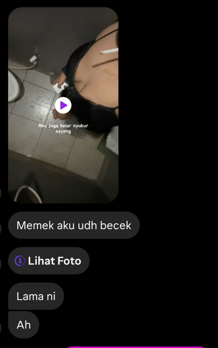 mildaroma89's tweet photo. Istri orang kalau udah mode becek
Syaratnya harus sampai puas https://t.co/3X2j1XVZKq