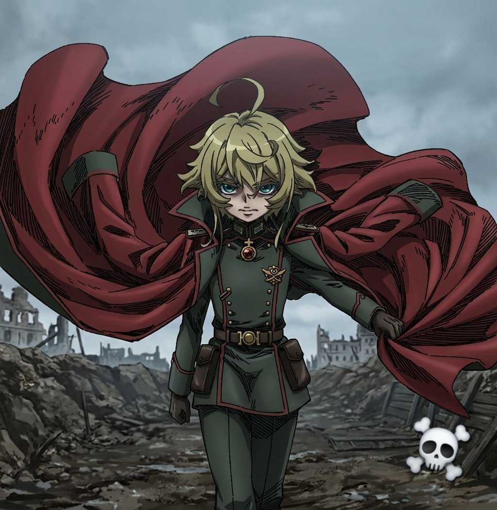 Saif__87's tweet photo. Good Morning 

☠️...🔥.......👿.......🔥...☠️

#SagaofTanyatheEvil  #YoujoSenki https://t.co/dRxCESGoTk