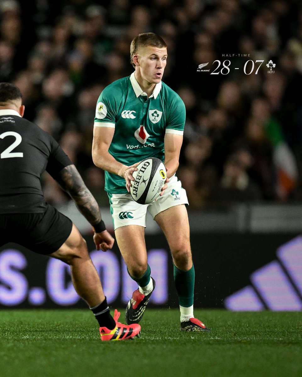 IrishRugby's tweet photo. Work to do in the second half. https://t.co/7GrI8NAT32