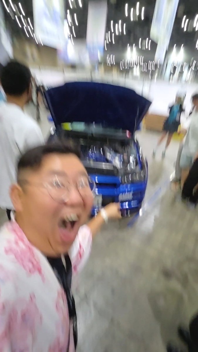 lee0106277's tweet photo. it's that a GT-R?!
#코믹월드 #シロコRで韓国へ
#ComicWorld2026 https://t.co/YUgobZFgE1
