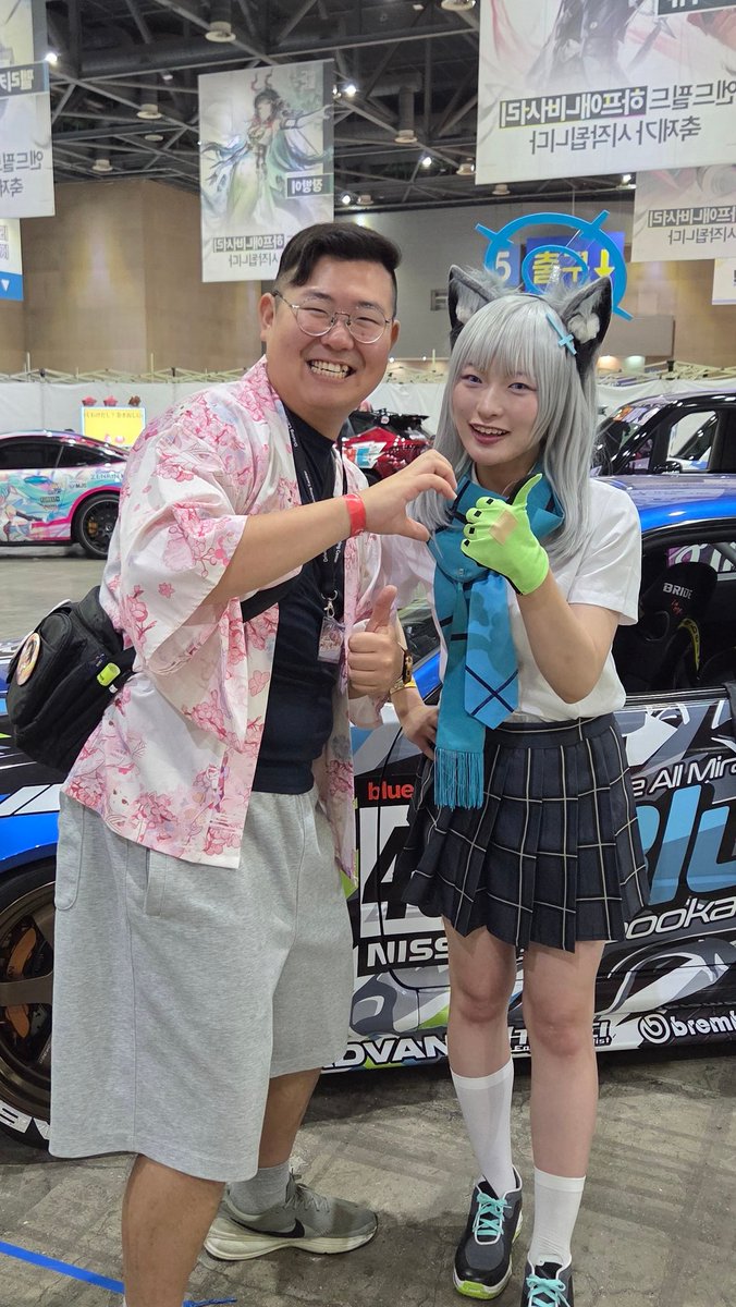lee0106277's tweet photo. it's that a GT-R?!
#코믹월드 #シロコRで韓国へ
#ComicWorld2026 https://t.co/YUgobZFgE1