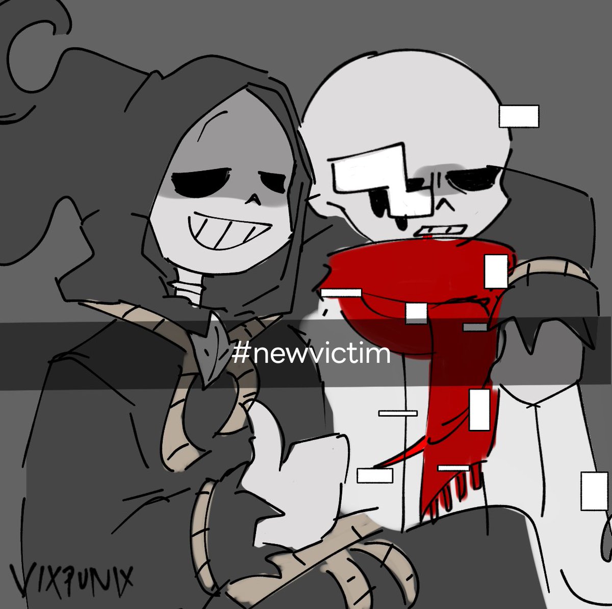 vixpunix's tweet photo. shoutout to my ancient afterdeath art from 2023 https://t.co/kXIYs3iDSG