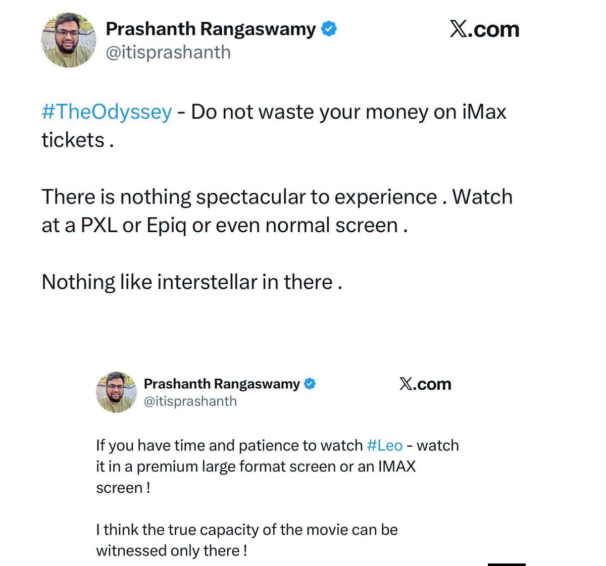 DotSathyan's tweet photo. #TheOdyssey Vs #Leo

Why is Condom important ? 🤝🙏 https://t.co/IIY4vnKzkI
