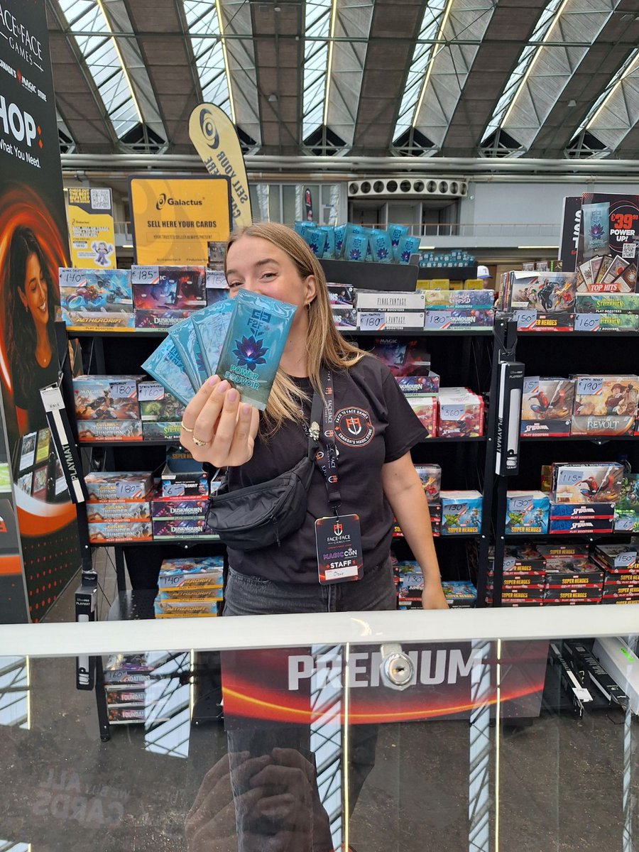 FaceToFaceGames's tweet photo. Treasure Boosters are BACK at MagicCon Amsterdam
The most iconic cards in Magic are being found!
Come grab yours at Booth H1-1840 before they're gone!
#MTG #MagicConAmsterdam #TreasureBooster
#F2F https://t.co/9aT1Sv4RqQ