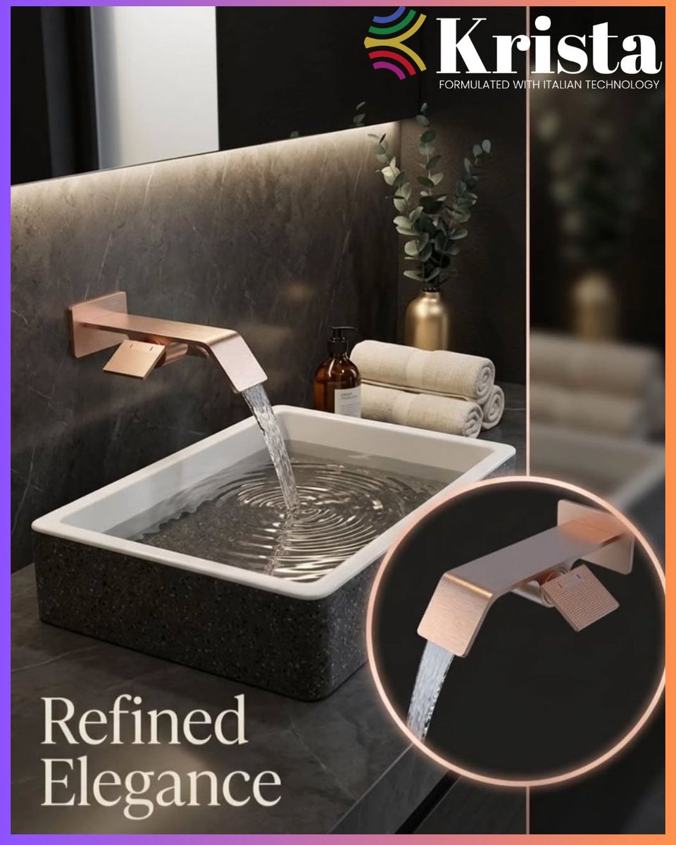 Kristacoatings's tweet photo. A premium finish transforms metal into a statement of quality.

KRISTA Paints' advanced metal coating solutions deliver refined aesthetics, long-lasting protection, and the flawless finish today's premium products demand.

Refined Elegance. Superior Performance.

#KristaPaints https://t.co/82UNdhd92a