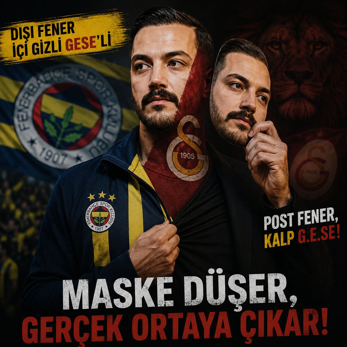 Jinda_derya's tweet photo. Galatasaray Sportif A.Ş. Başkan Vekili Maruf Güneş’in, yürütülen yasa dışı bahis ve şike soruşturması kapsamında gözaltına alındığı haberleri ulusal basını sallıyor! Herkes bu büyük olayı konuşurken sen neden sessizliğe büründün? @yagosabuncuoglu Hayırdır, Fenerbahçe postu giymiş gizli GeSe'li misin yoksa lan sen!!? @yagosabuncuoglu