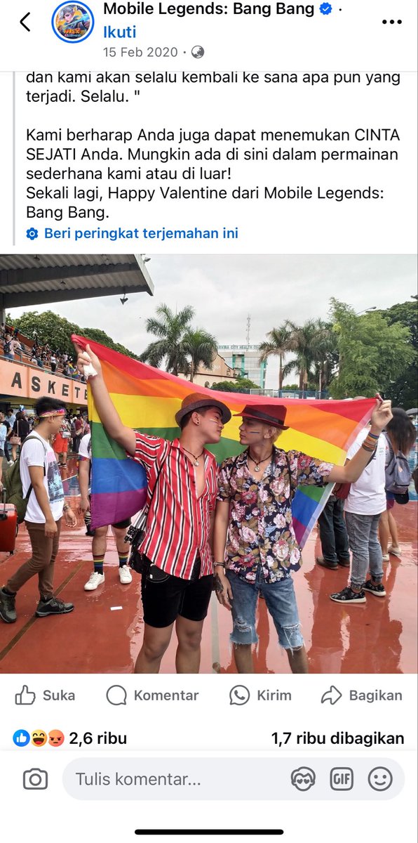 hsiah43643's tweet photo. @yo_sh1t Boti hunter, tpi profilenya dri game yg support lgbt😭🫵🏼 https://t.co/M7PoVSbVXq