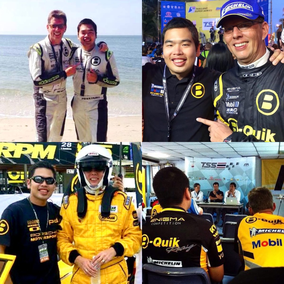 payunerng's tweet photo. "With regard to performance, commitment, effort, dedication, there is no middle ground. Or you do something very well or not at all." -Ayrton Senna

From day one we started this "hobby" of yours together, you have always put 100/100 efforts on to everything that we do for B-Quik racing. From a one car team, you've build it into one of the largest and most respected team in Thailand. Congrats on this new milestone this weekend for the team, excited to see where it will leads us..🏁