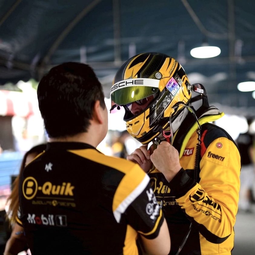 payunerng's tweet photo. "With regard to performance, commitment, effort, dedication, there is no middle ground. Or you do something very well or not at all." -Ayrton Senna

From day one we started this "hobby" of yours together, you have always put 100/100 efforts on to everything that we do for B-Quik racing. From a one car team, you've build it into one of the largest and most respected team in Thailand. Congrats on this new milestone this weekend for the team, excited to see where it will leads us..🏁
