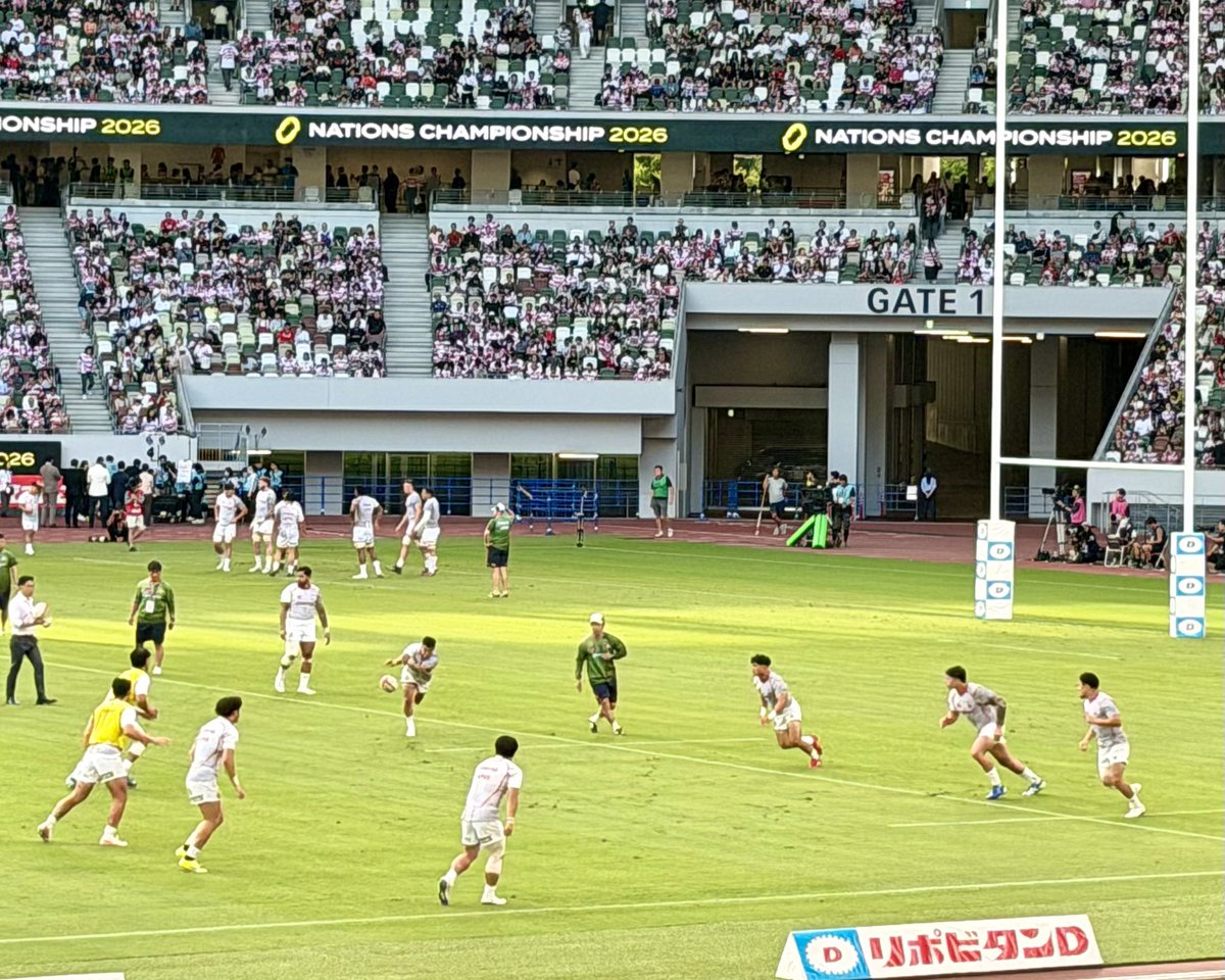 160otk's tweet photo. ネーションズチャンピオンシップ2026
日本代表vsフランス代表

フランス戦だ🇫🇷
来年にせまったW杯でも対戦するフランス代表をホームに迎えた第3戦🏉 
ここで勝ってガツンと言わせておきたい。
ガンバレ日本🇯🇵 https://t.co/MXuMXGdQmN