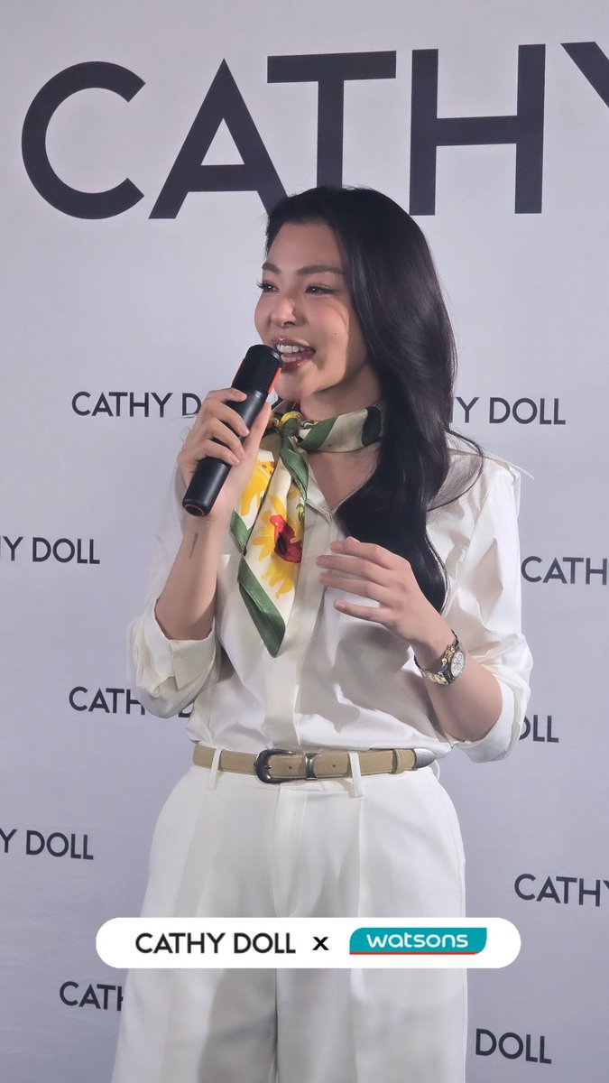 WatsonsThailand's tweet photo. สวยกดใจ หล่อกดรี 
💛🔄

#รีวิววัตสัน #CATHYDOLLlxFaye  #CATHYDOLL #WatsonsTH #FayePeraya #FayeMoments #FAYEMomentsCraftedWithYou https://t.co/vTBTQZxW98