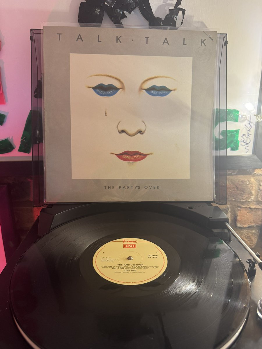 lee0969's tweet photo. On this day in 1982 New at No 87 UK Album Chart Talk Talk with their first album “The Party’s Over” IMHO a brilliant album that I’ve loved from its release. A very difficult choice but I’ll choose “Have You Heard The News?” How about you? #1980s #TalkTalk #MarkHollis @jillwebb2005 @nikidoog @Carolyn_on_x @FatOldAnarchist @brunstead @SkaManD14
