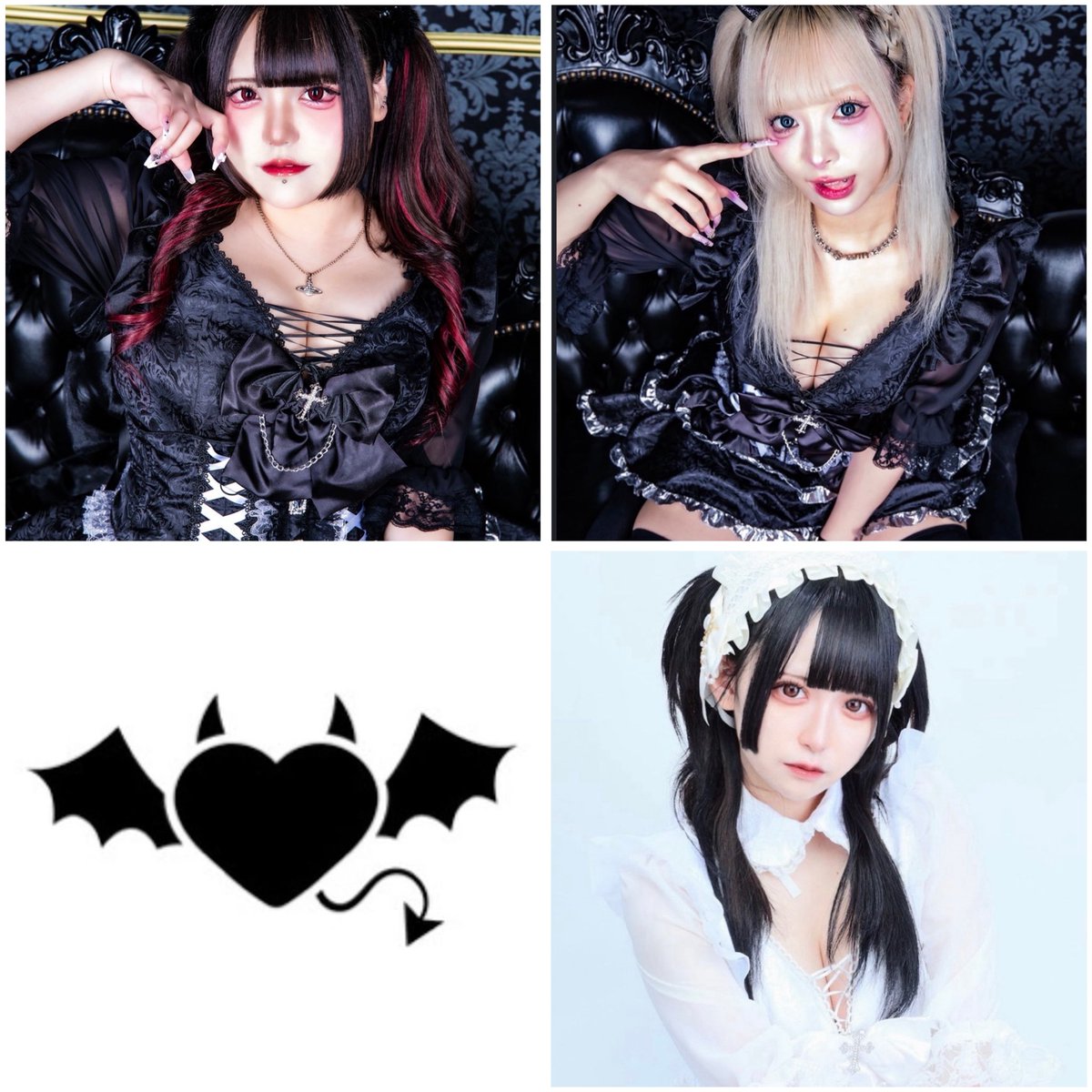 Angeliquesendai's tweet photo. 7/18 （土）　19時オープン

ライオンハートイベント最終日🦁

👼本日の降臨者👿

♡ゆゆ@yuyunyasama 
♡るな＠m_n065 
♡ありん＠oxo_s2_x 
🔰ろあ＠kuroha__roa https://t.co/7Eic2jFxK7