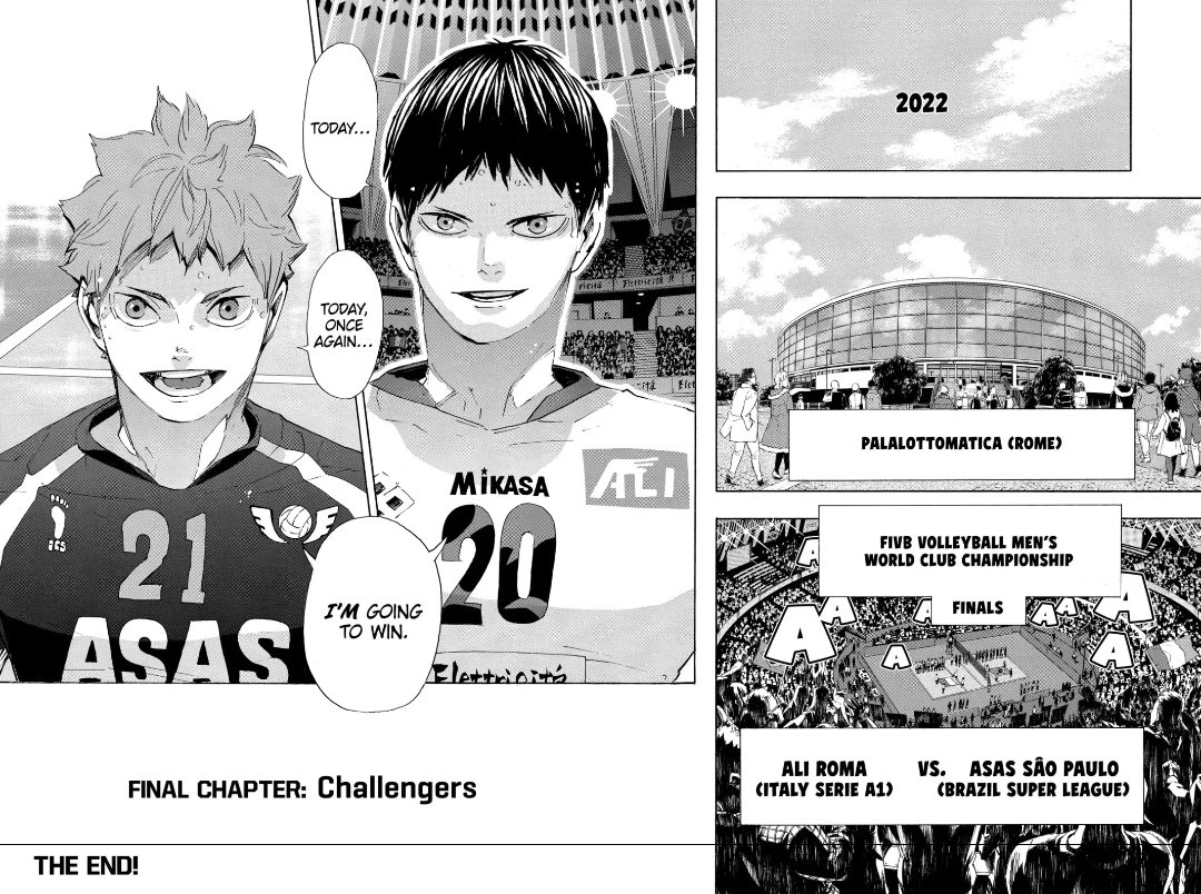 cherrishoyo's tweet photo. this being the last panel of haikyuu 😭😭 https://t.co/YqdB7C2hhT