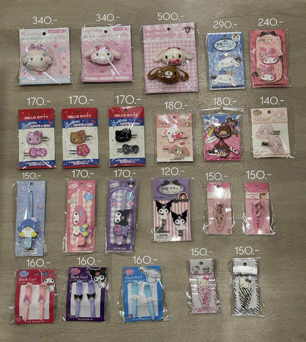 hellocutieclub's tweet photo. ♡ 📦 สินค้าพร้อมส่งจากไทยนะคะ 

🚗 : ค่าส่งเหมา 35฿ ซื้อครบ 3 ชิ้นส่งฟรี
พท.ท่องเที่ยว/ห่างไกล+30฿

꒰ ดูภาพสินค้าชัดๆ/เพิ่มเติม ทักไลน์มาได้เลยค่ะ ꒱

#ตลาดนัดซานริโอ้ #ตลาดนัดsanrio https://t.co/lS7qVMUfMq