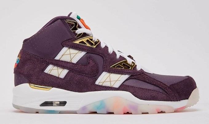 SneakerVisionz's tweet photo. Ad: LIVE NOW 🚨
Nike Air Trainer SC SP 'Pro Purple' 

Snipes: https://t.co/aJ0JBeVLtS
DTLR: https://t.co/JGBTcbK07J https://t.co/sqnMKkF0Yo