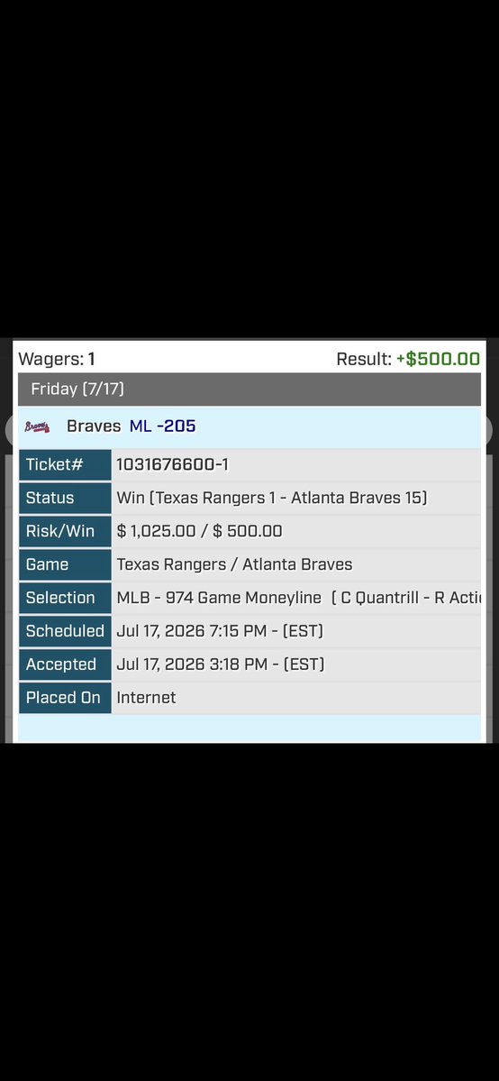 TKOBETS1's tweet photo. ANNIHILATION 
T K O B E T S 🥊 GREATEST ALIVE 
IMAGINE PAYING ME FOR THIS 

2026 UNDEFEATED💲JAN 1 - JUL 17

⭐️VIP YESTERDAY 
✅KC 
✅LAD 
✅ATL
✅MIA 
❌TOR 

🏧DAY 198   P R I N T I N G   M O N E Y 
The impossible is only impossible until someone proves it can be done.
I don’t believe in impossible, I believe in possibilities others are too afraid to chase.
Impossible is a word used by people who lack vision.
Greatness begins where impossible ends.

BEST IN THE 🌎
T K O B E T S 🥊