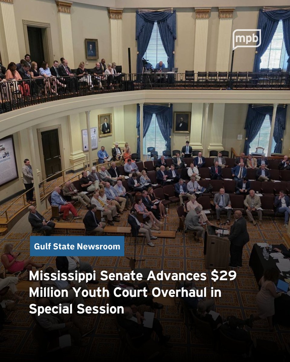 MPBOnline's tweet photo. State senators pressed late into Wednesday night to advance a major juvenile justice reform bill, proposing $29 million for staffing, oversight, and child protection services.

Get more of the story > https://t.co/ecXb7qxN3l https://t.co/50GMGAkosy