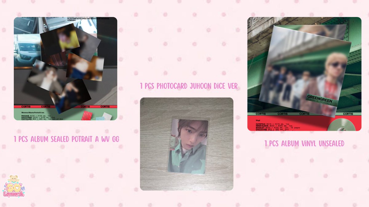 luvmerch | mt after dm_OPEN PO Album tweet media