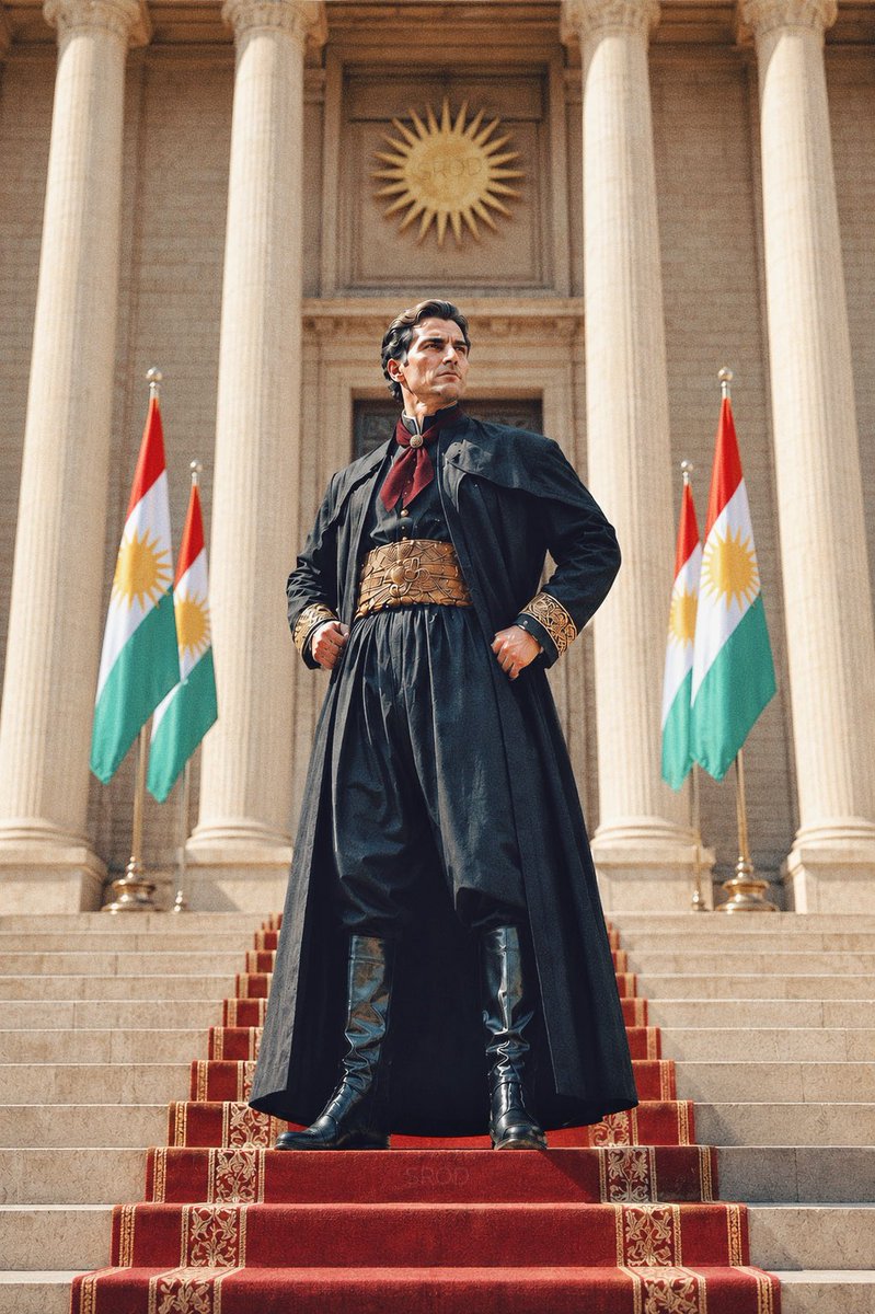 XSrodX's tweet photo. Presidential Attire Design Concept 

Should be the official dress-code for the President of Kurdistan https://t.co/cU5rLoIfja