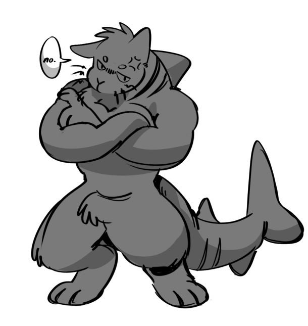 407pigsinyoyard's tweet photo. Grumpy buff shark cat without name pr colors yet. https://t.co/9XVJgiNZ4E