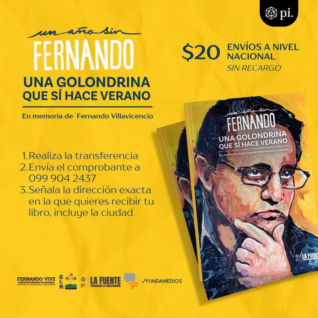 GAVVtech's tweet photo. !No compres este libro por solidaridad.
Cómpralo porque un país que quiere conocer la verdad debe leer, investigar, reflexionar y recordar!

📖 Una golondrina que sí hace verano
Escrito por Amanda y Tamia Villavicencio. @agentedelcaos33 @TamiaVillavice1 

💵 $20 | 🚚 Entrega a domicilio
📲 https://t.co/8PPbsJmx6E
También en Librería Española
#UnaGolondrinaQueSiHaceVerano