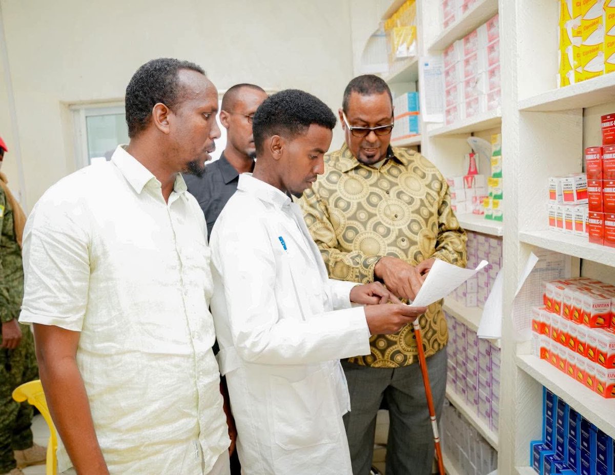 RadioKismaayo's tweet photo. Jubaland Health Minister Inspects Near-Completion Expansion of Afmadow General Hospital

Read more here
https://t.co/fAsscUy87z https://t.co/XZQG0YFRtq