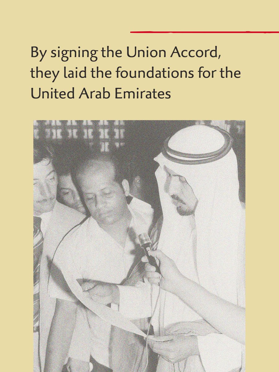 ZSP_ORG's tweet photo. Before there was a nation, there was a shared vision. 
Today, we honour the historic pledge that laid the foundations of the United Arab Emirates and continues to inspire generations. https://t.co/VYvJI06Rm8
