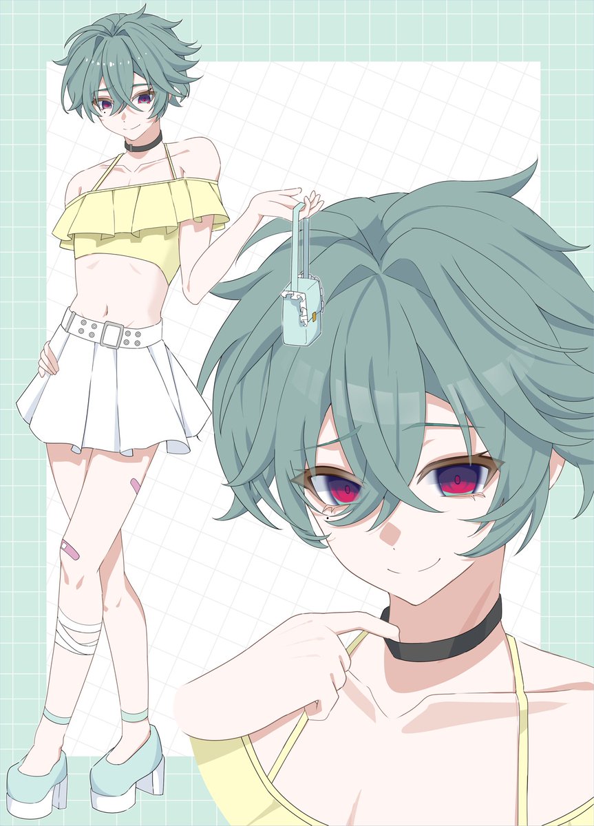 Chiax686X's tweet photo. 捏造私服
※女装、捏造衣装
#lohen #venti https://t.co/5LaUDt87Bu