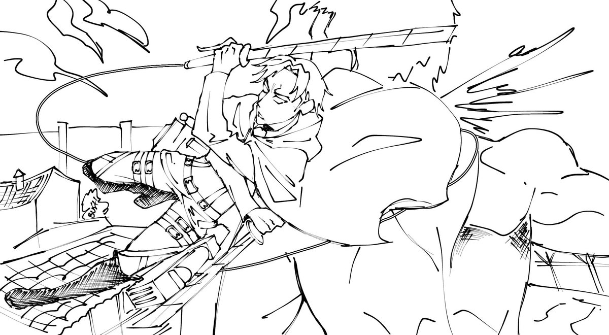 SilvioTheArtist's tweet photo. Levi WIPS….hmm https://t.co/FWotLKUHl0