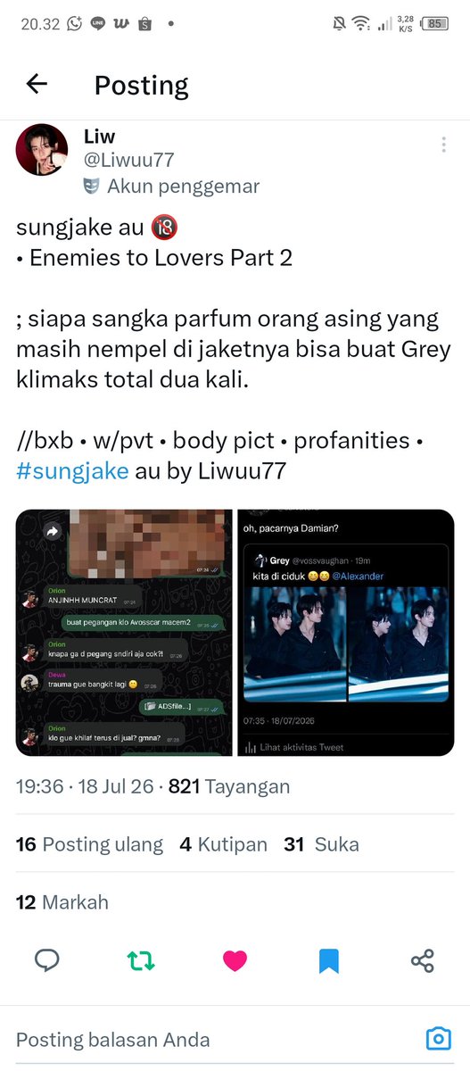 4kunmembaca's tweet photo. @Liwuu77 done kak liww💗 https://t.co/R9Y9AXoeWk