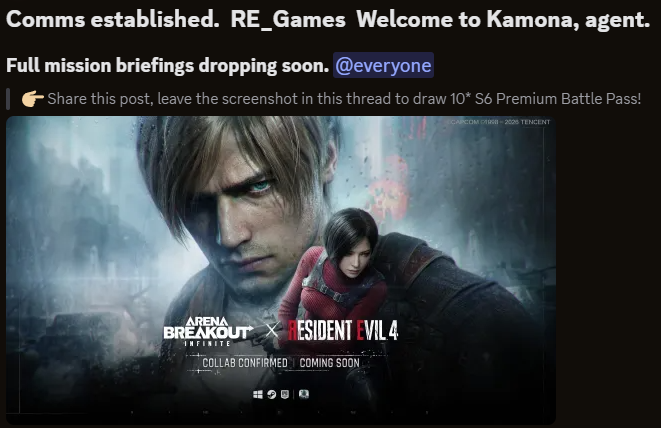 vophiel's tweet photo. Play Arena Breakout Infinite https://t.co/J8LeSUQ2lL