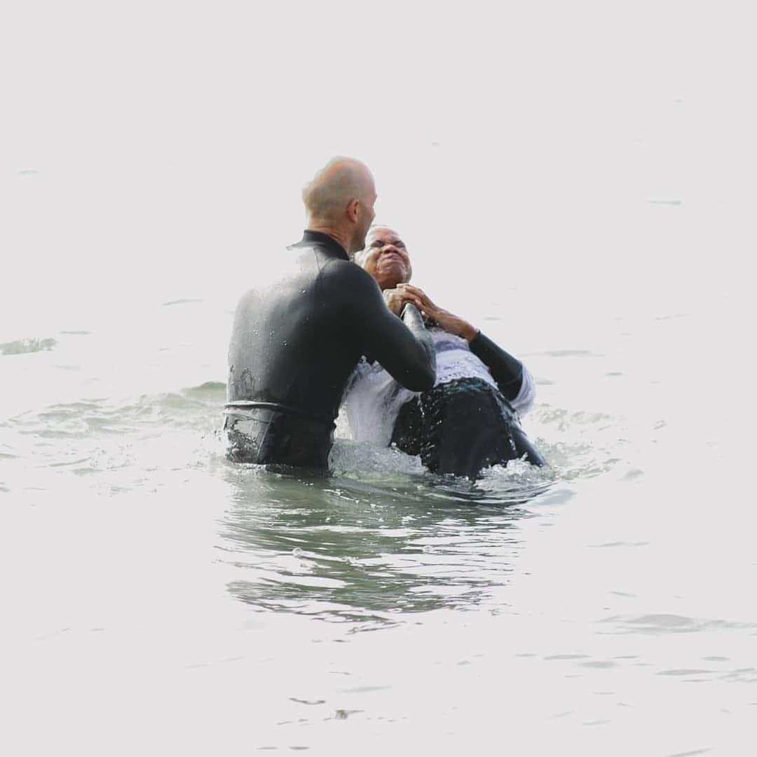 utdMaggie's tweet photo. Kimberley Elise gets baptized on her 54th birthday https://t.co/XWRg7MDs74