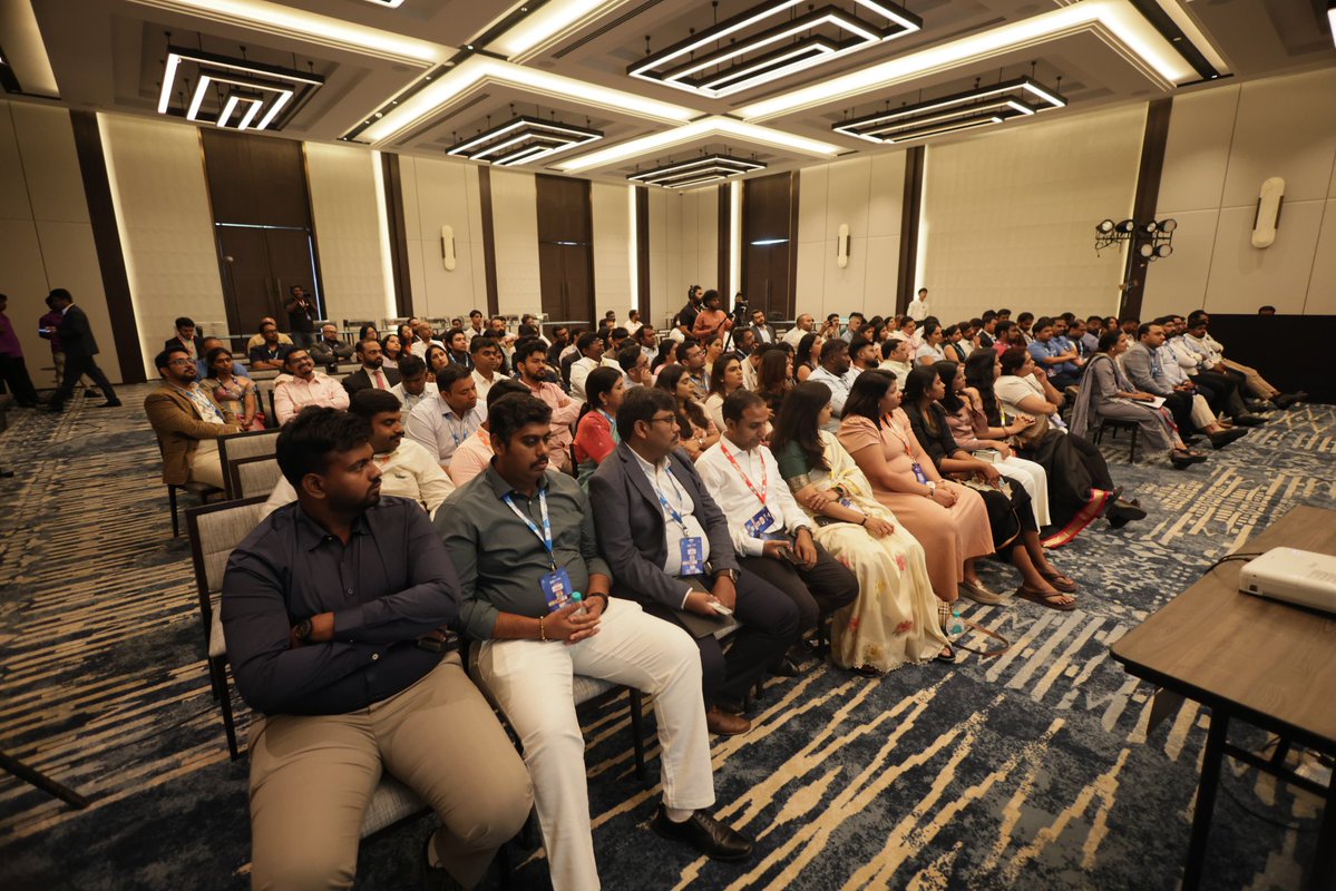 YiTweets's tweet photo. Three Masterclasses. One Powerful Learning Experience. 🚀

From building globally admired brands to scaling businesses sustainably and prioritising founder well-being, the Masterclass Series at the 3rd Edition of YiFi Summit 2026 delivered invaluable insights for every entrepreneur.

Mr. Mohit Jain, CEO, Kimirica, inspired participants on taking Indian brands "From Made in India to Loved Worldwide."
Mr. Rajiv Gupta, Chairperson, School of Family Business, Masters' Union, shared practical strategies on scaling businesses without chaos by building robust systems and empowering teams.
Dr. Pal Manickam, renowned Health Expert and Social Media Influencer, reminded entrepreneurs that a founder's health is the foundation of a successful enterprise, highlighting the importance of preventive and sustainable lifestyle habits.

Three sessions. Three perspectives. One common message—great businesses are built through vision, systems and resilient leaders.

#YiFi2026 #YoungIndians #MasterclassSeries #Entrepreneurship #Leadership #BrandBuilding #MadeInIndia #GlobalBrands #BusinessGrowth #ScaleWithoutChaos #FounderLife #FounderWellness #Innovation #FutureReady #StartupIndia