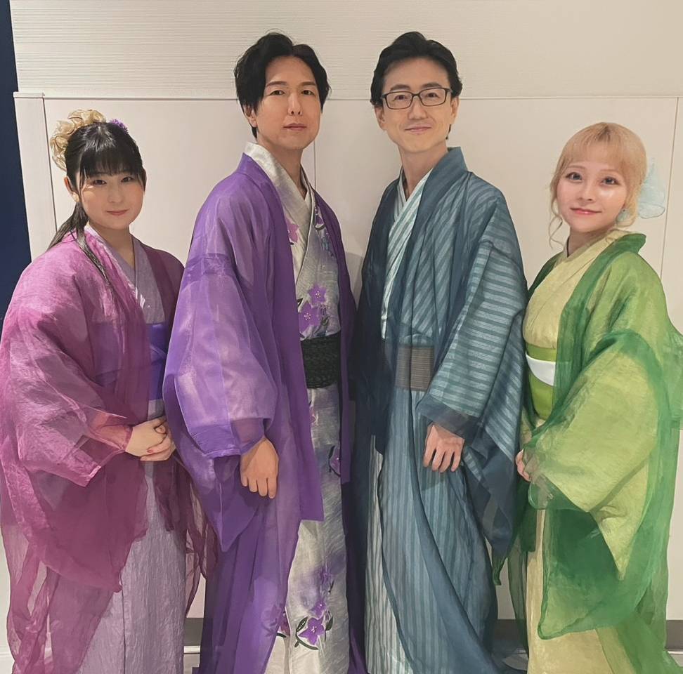 aoni_official's tweet photo. #神谷浩史
#菅沼久義
#角倉英里子
#山田京奈

【SOUND THEATRE×夏目友人帳～音劇の章 夏霞～】
〈7月18日（土）開催@国際フォーラム〉

『夏目友人帳』
夏目貴志役神谷浩史、北本篤史役菅沼久義
妖怪他、角倉英里子と山田京奈が出演させて頂きました。

ありがとうございました(=^・^=)

#夏目ST2026 
#夏目友人帳