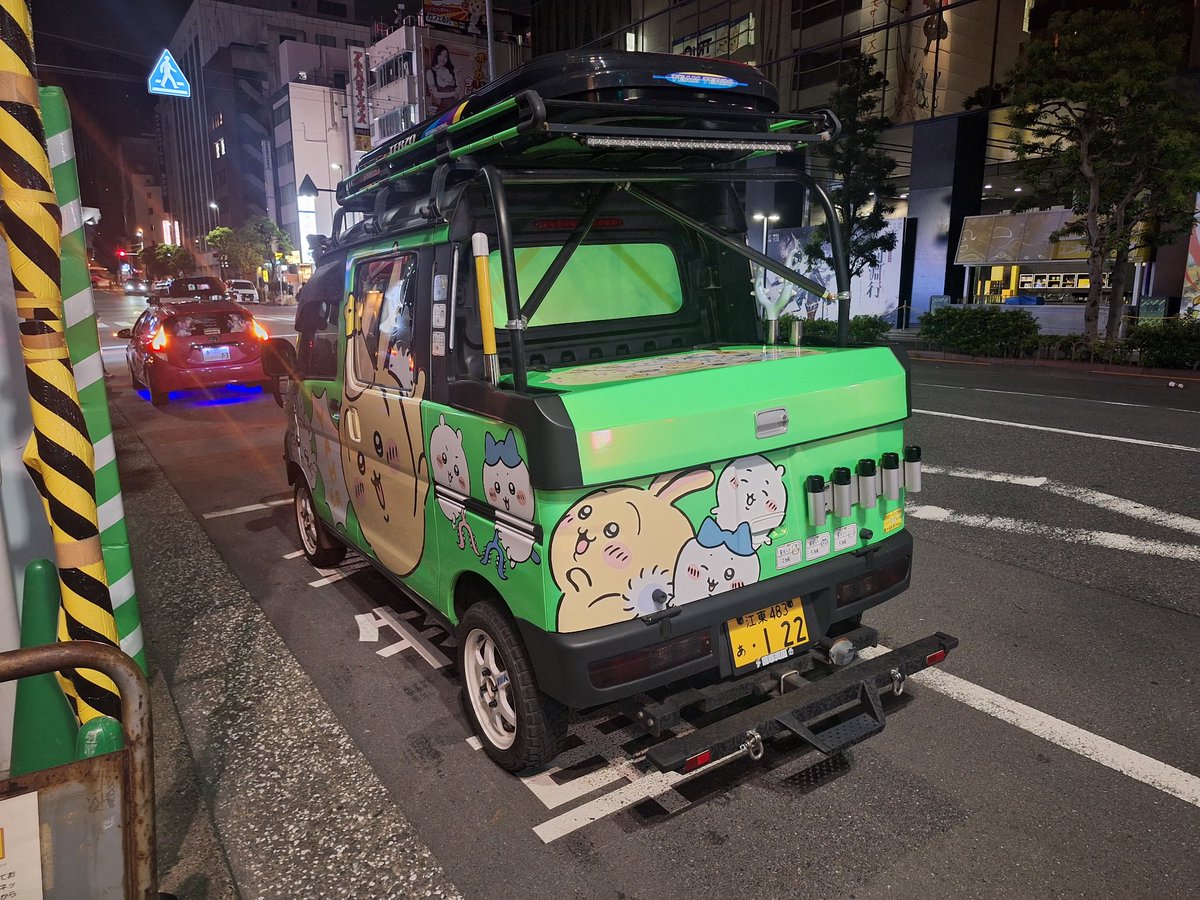 うめきちさんのうさバン🐰🐇￣(=∵=)￣ #秋葉原 #ちいかわ