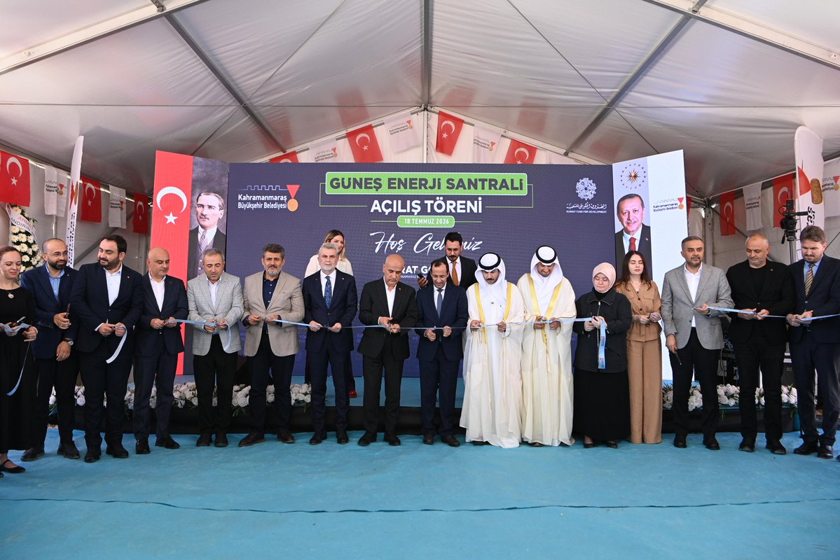 akkdndulkdroglu's tweet photo. Büyükşehir Belediyemiz tarafından şehrimize kazandırılan Güneş Enerji Santrali (GES)Açılış Töreni’ne,Dulkadiroğlu Kadın Kolları olarak katılım sağladık.

Yenilenebilir enerji yatırımlarıyla daha çevreci projede emeği geçenlere teşekkür ederiz 

📍 Pazarcık Karabıyıklı Mahallesi https://t.co/0uQC6c6UiV