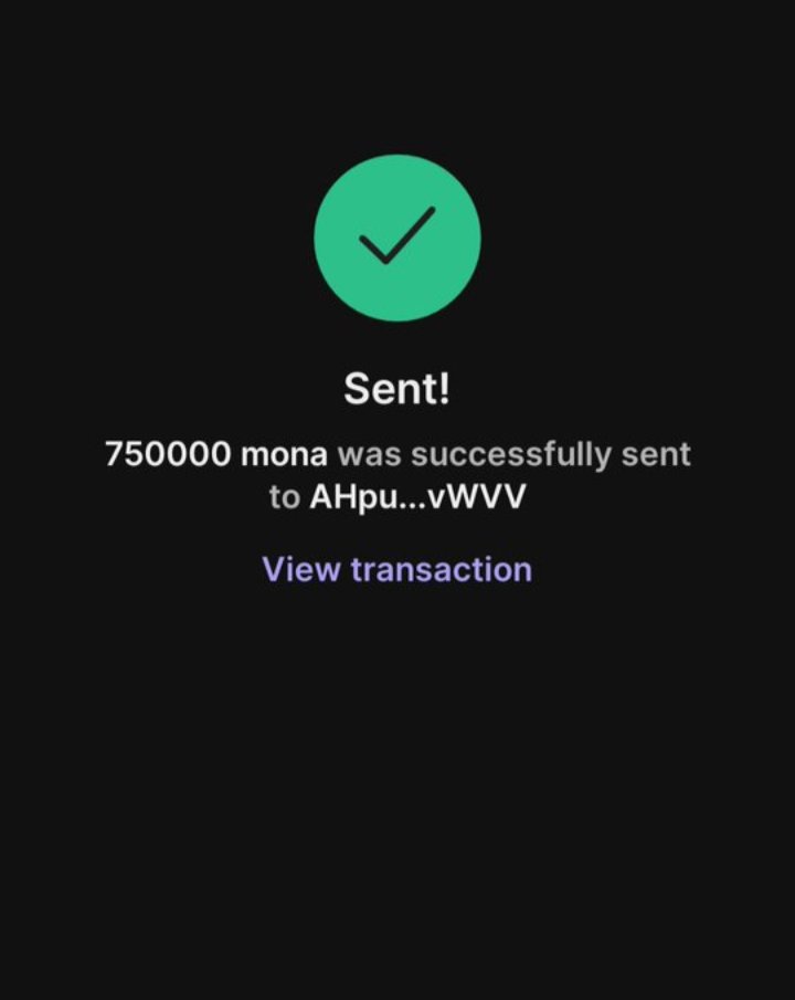 Mithokr's tweet photo. 🚨 $SOL addresses ONLY! ‼️

🎁 First 200 wallets receive 500,000 $MONA

🔔 Must follow @Monasolanatoken 
  
💬 Drop your $SOL wallet address below.

💰 Buy $MONA: https://t.co/sOf6I0dUX0
#Crypto #Airdrop #Bitcoin #Altcoins #100xGem #CryptoNews #Web3 #NFT #Memecoin #Binance https://t.co/zNk21XRv0f