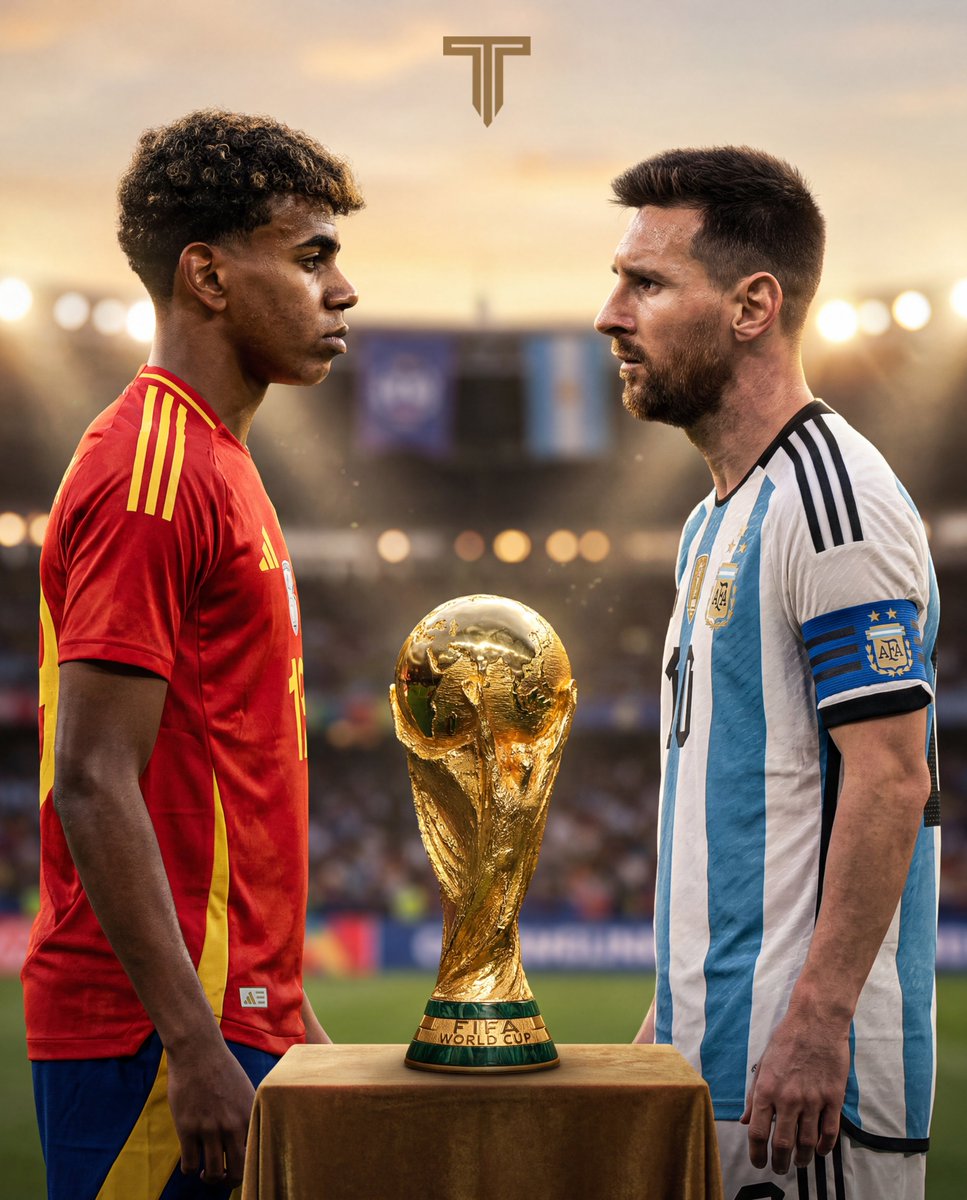 TouchlineX's tweet photo. LAMINE YAMAL vs LIONEL MESSI TONIGHT!

IT DOESN'T GET ANY BIGGER! 🔥 https://t.co/JQ6aBqG1sW