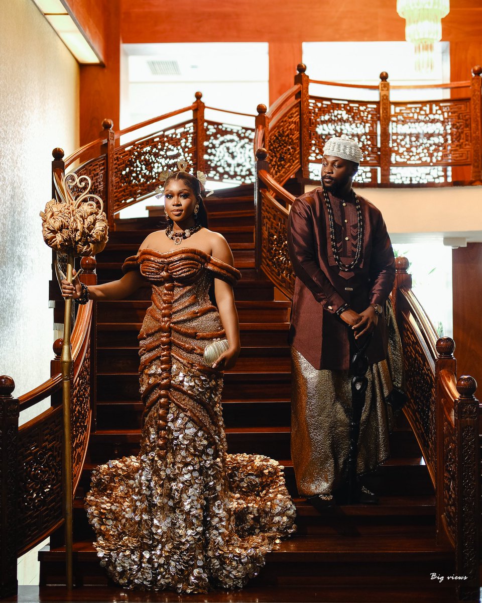 bigseun_'s tweet photo. Amaka and manny looked liked royalty for their traditional wedding ❤️
Photos by me 📸❤️#bigviews https://t.co/7zAB9yAWJ4