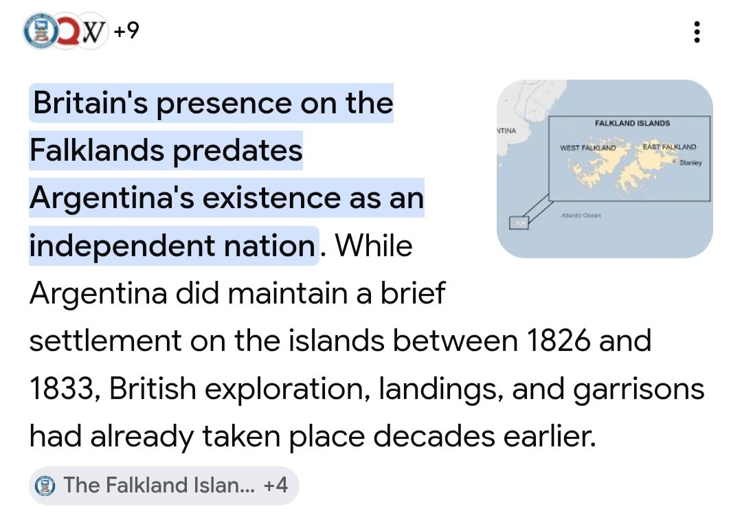 Helenmb1986's tweet photo. @BECCARIA Nope. You were technically squatters and you got removed. The Falklands do not want you. Take a seat with your tissues and tears. https://t.co/M0SbZEK5jp