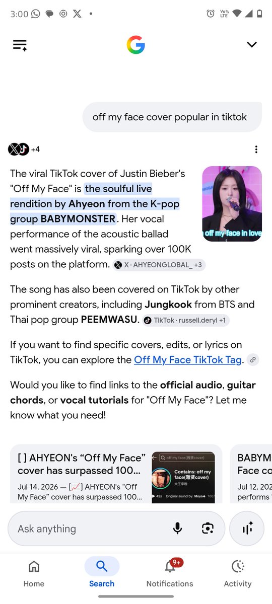 susan22002's tweet photo. Y DO PPL BURN WHEN IT'S TIME TO GIVE CREDIT TO AHYEON FOR BEING VIRAL? WHEN SHE SANG WHEN IT'S HER VOCALS? SHE'S GOING VIRAL WITH OR WITHOUT UR CONSENT 😂🎉🔥🦋 https://t.co/tNNci5FmkP