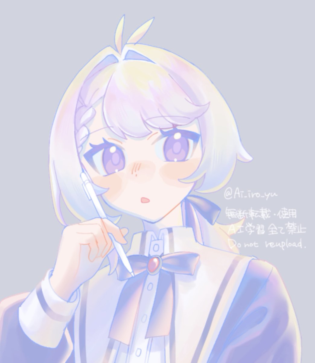 Ai_iro_yu's tweet photo. 一次創作をのんびり楽しんでおります！最近は代理キャラを良く描いています🤍
寒色や淡い色合いが大好きです✨
RP＆いいねゆっくり巡回します︎💫

#三連休はフォロワーさんが増えるらしい 
#絵描きさんと繋がりたい https://t.co/7KmgCwi3D1