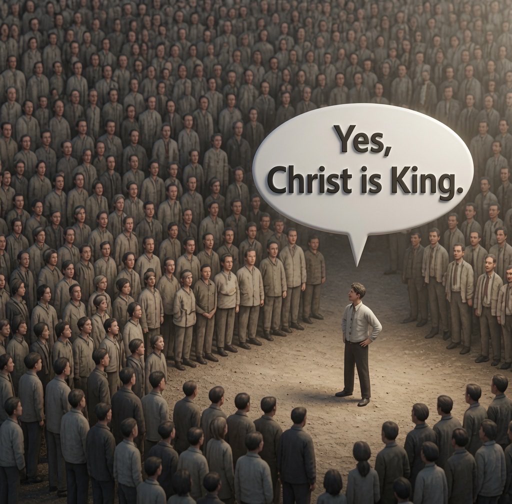 iam__Jezreel's tweet photo. The Holy Spirit gives you POWER to be bold &amp; tell the world:

Yes, Christ is King!!!🔥 https://t.co/rCQ0E61RQL